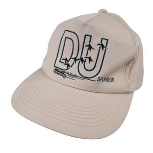Vintage Ducks Unlimited Embroidered Snapback Hat